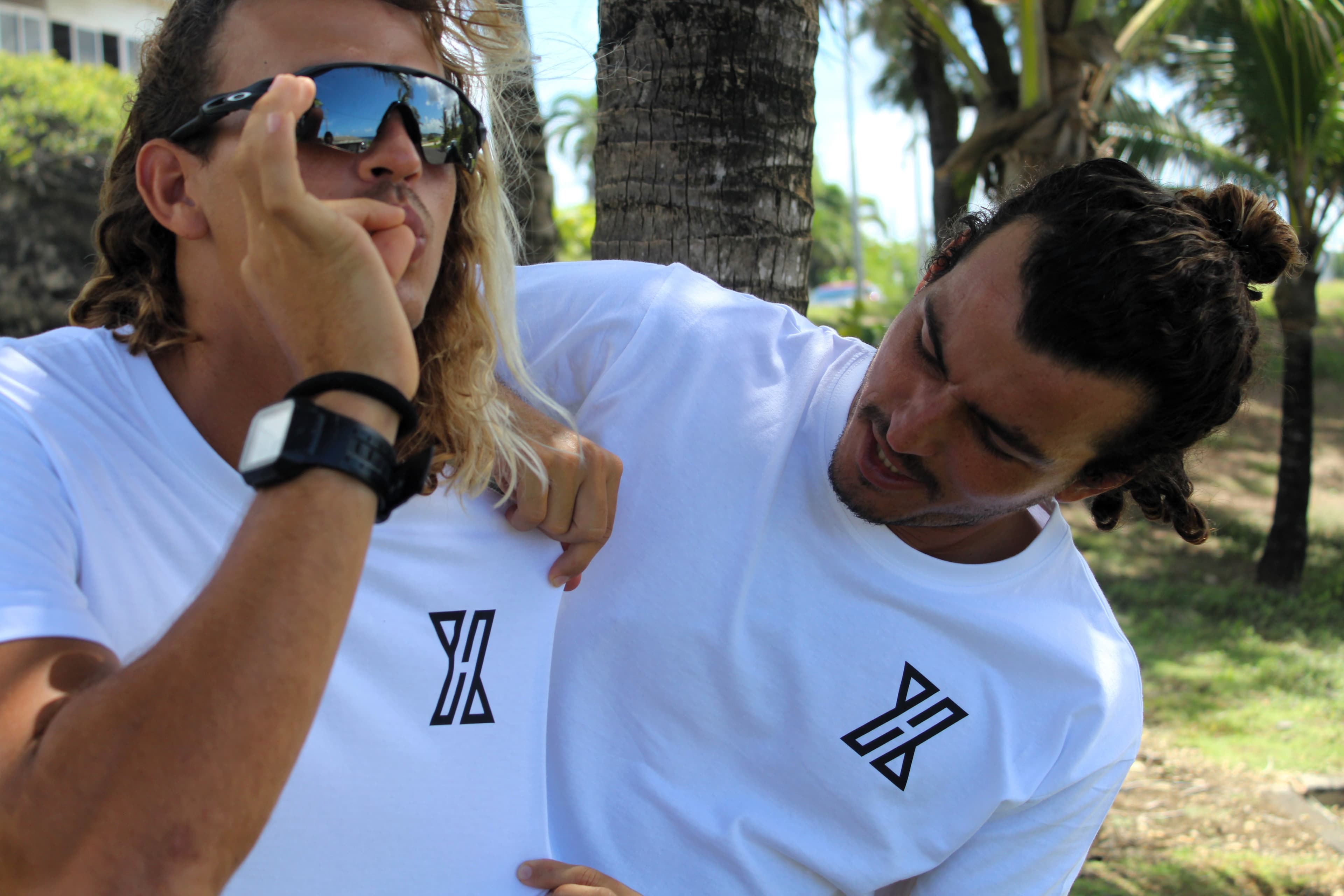 HX – duo tees blancs